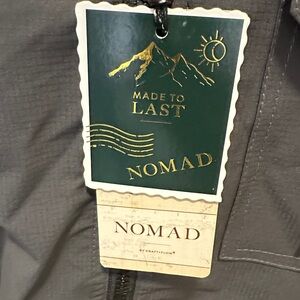 Nomad Jacket with Gold Logo Tag - Charcoal Gray
